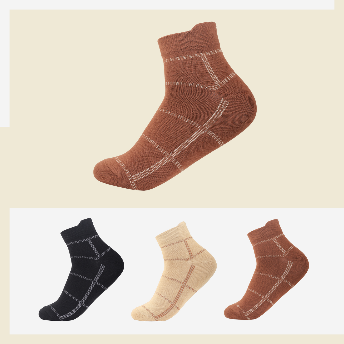 Low cut socks combo for men women premium soft fabric