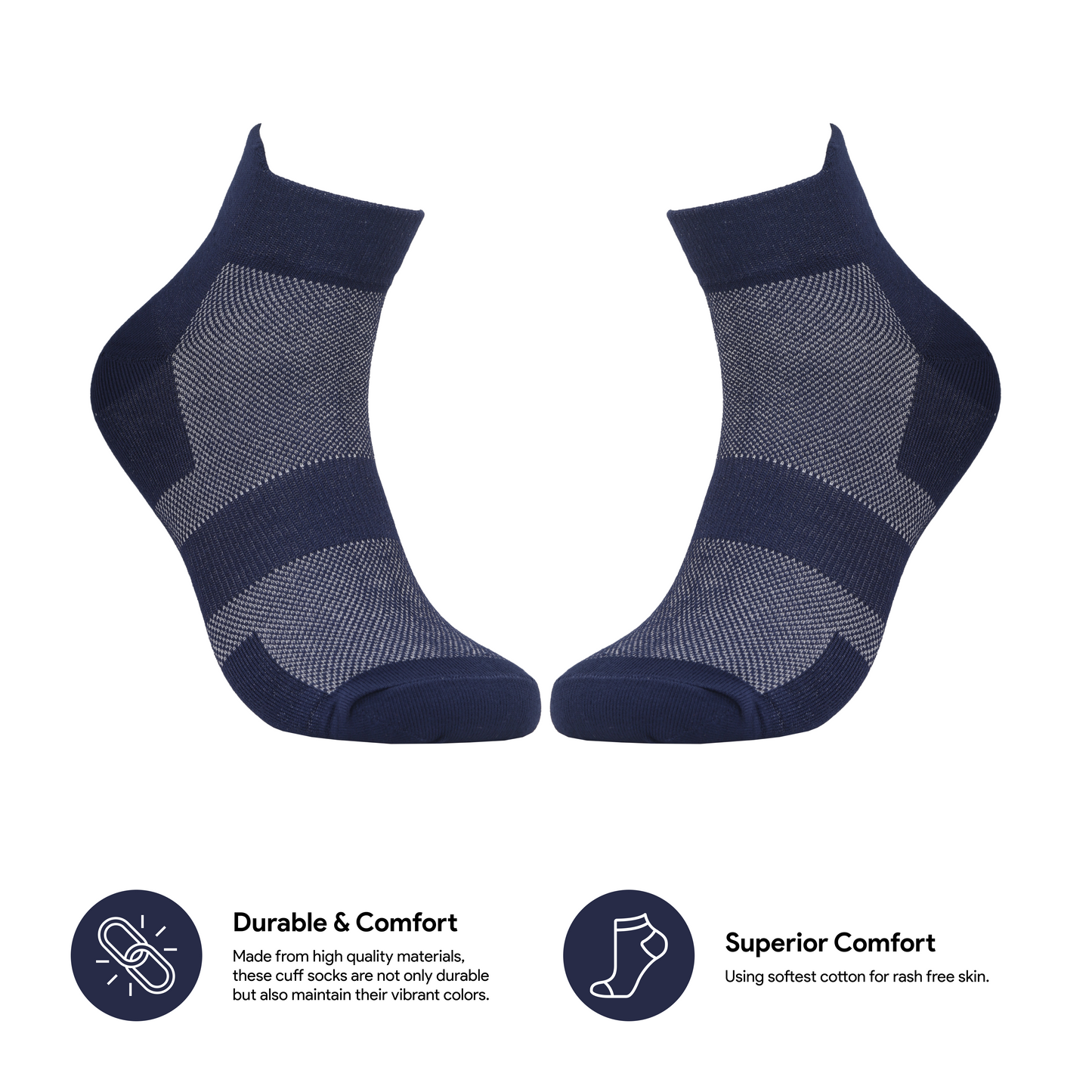 Lonaxa bamboo ankle socks unisex low cut premium comfort