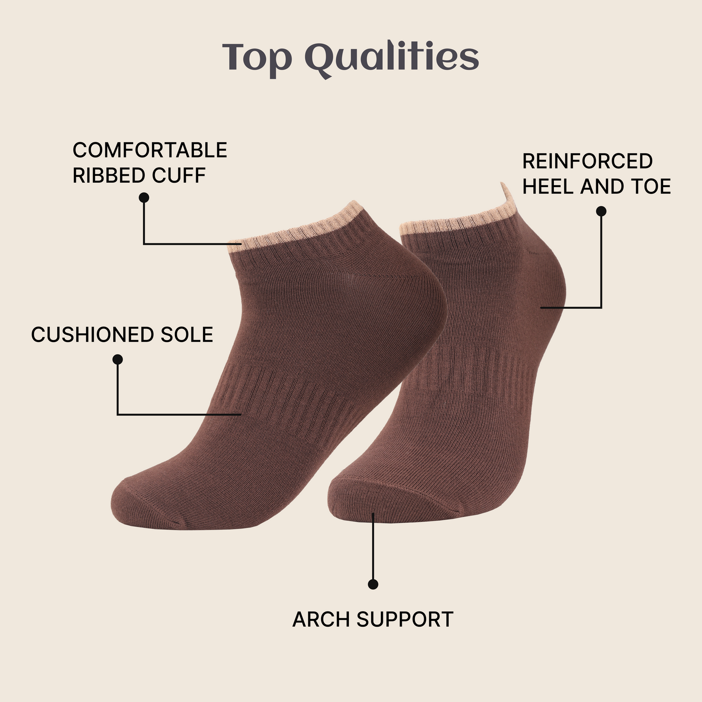 Lonaxa shop premium socks combo low cut crew unisex fit