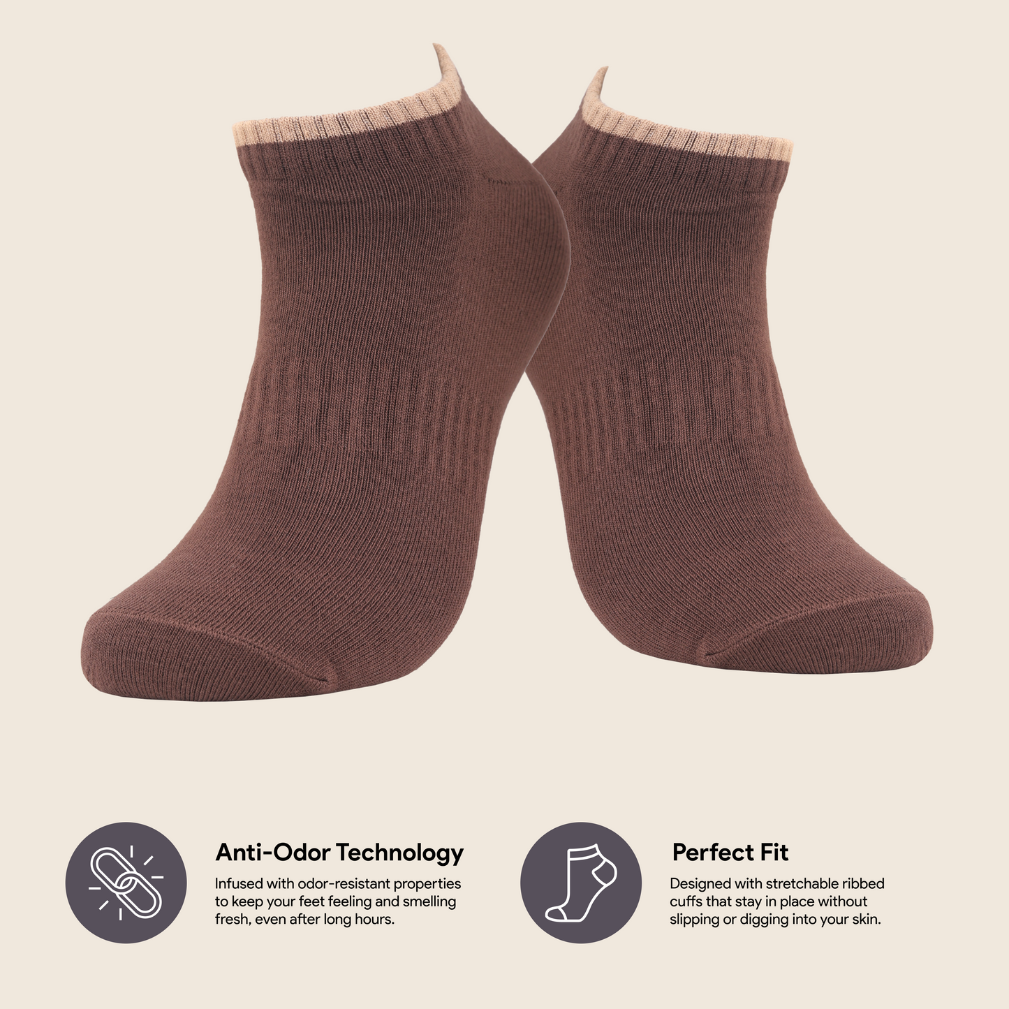Unisex casual low cut ankle socks combo pack premium cotton