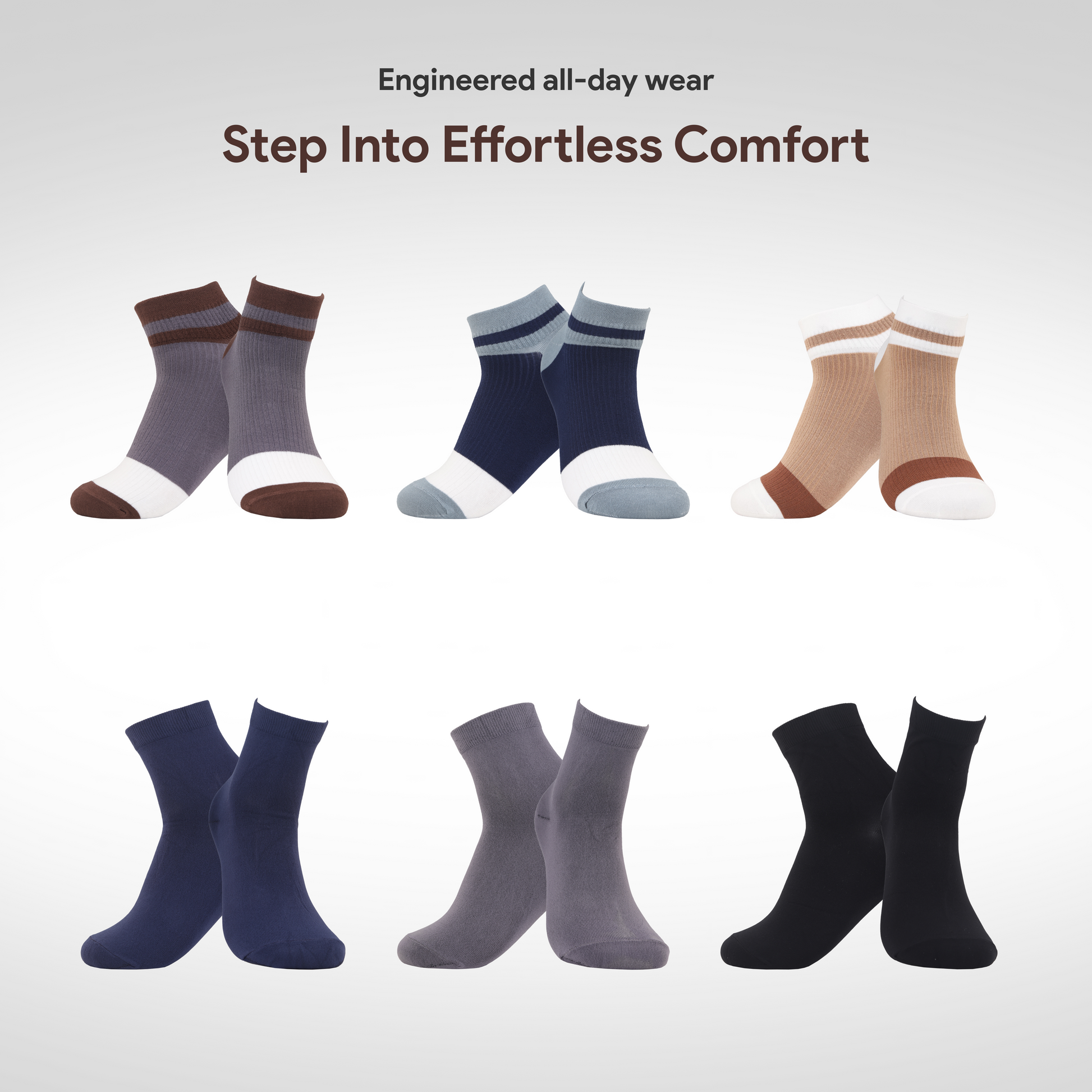 Premium ankle socks pack men women unisex style Lonaxa Shop