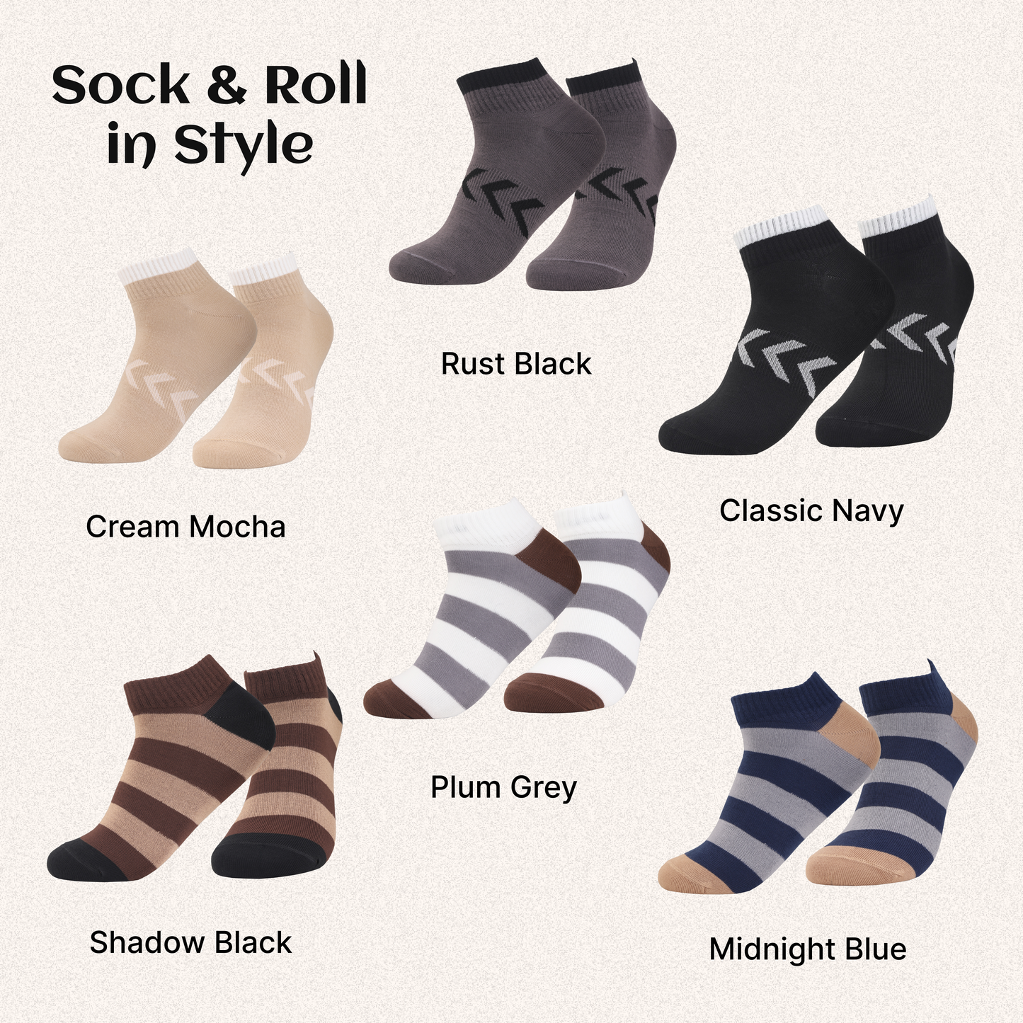 Lonaxa Shop – Men & Women’s Low Cut Ankle Socks Combo | Premium Quality