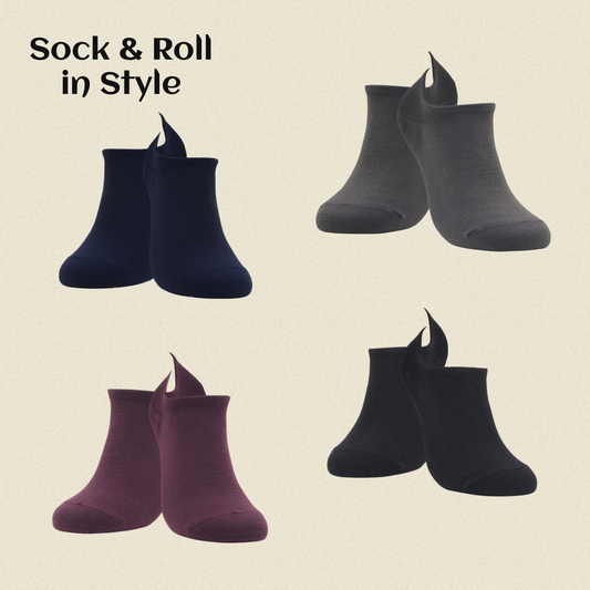 premium low cut bamboo socks for office and casual use