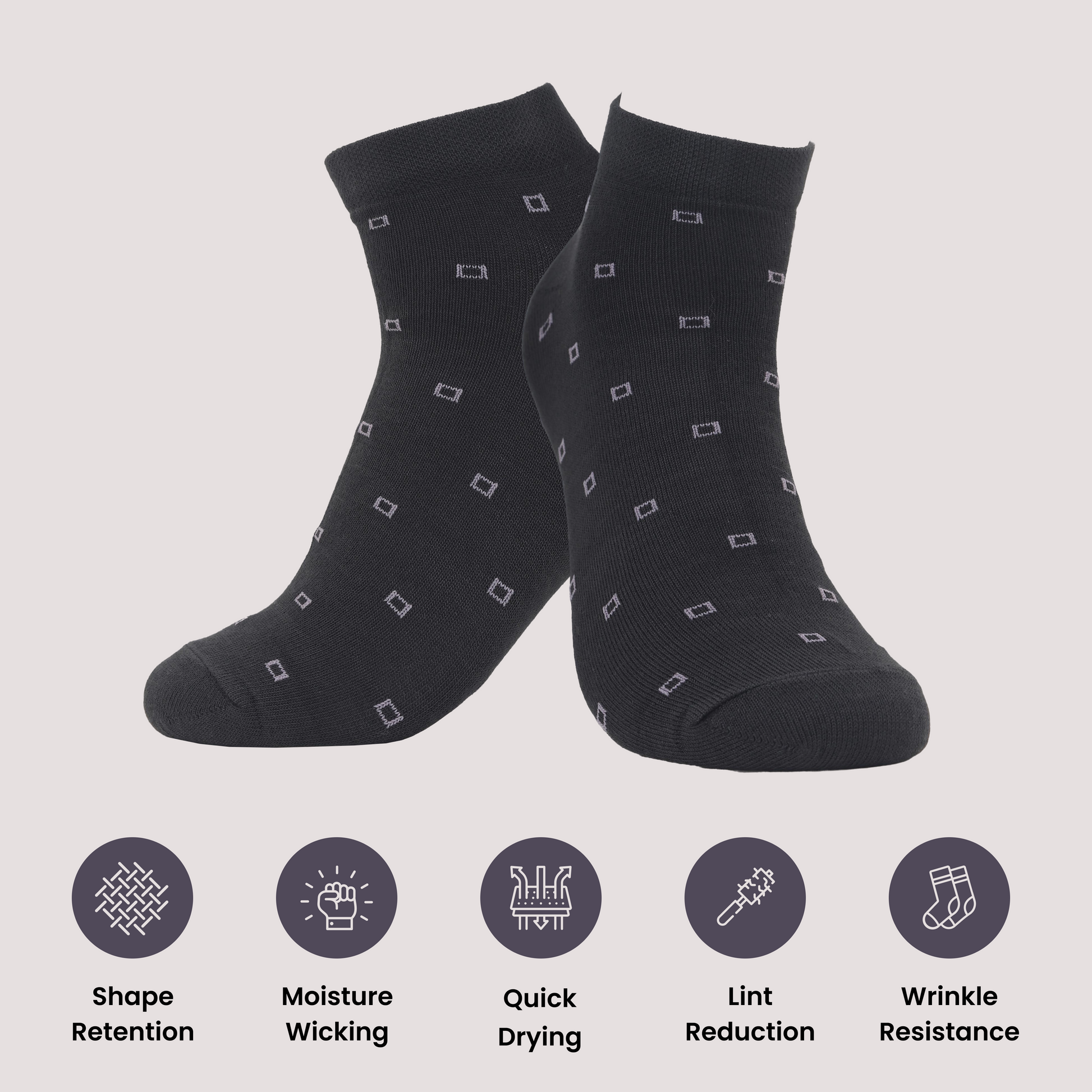 moisture wicking bamboo socks low cut ankle men women