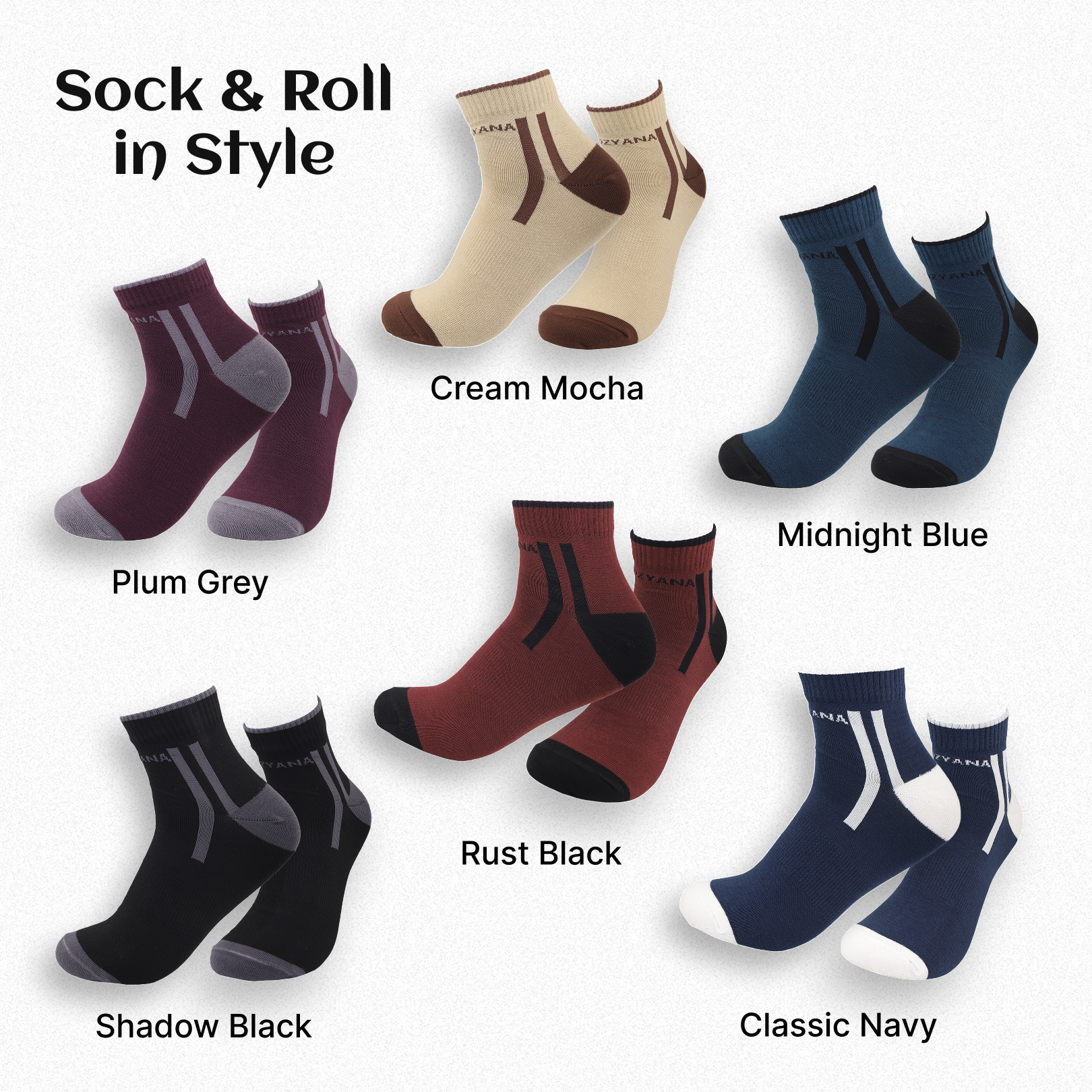 gray eco-friendly bamboo socks low cut ankle men women
