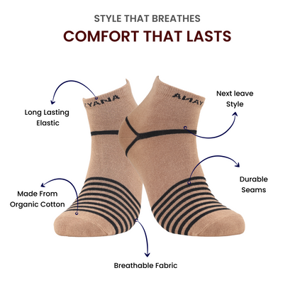 Buy Premium Bamboo Socks Unisex Ankle Crew at Lonaxa